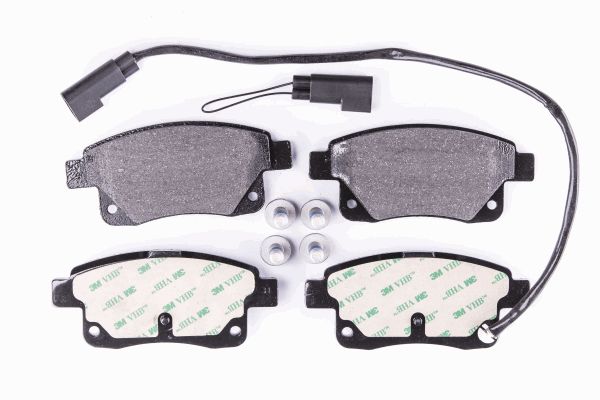 Jeu de 4 plaquettes de frein | HELLA PAGID