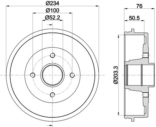 Image du produit pour Tambour de frein