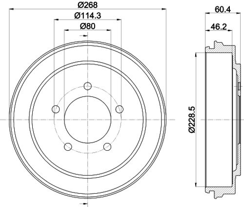 Image du produit pour Tambour de frein