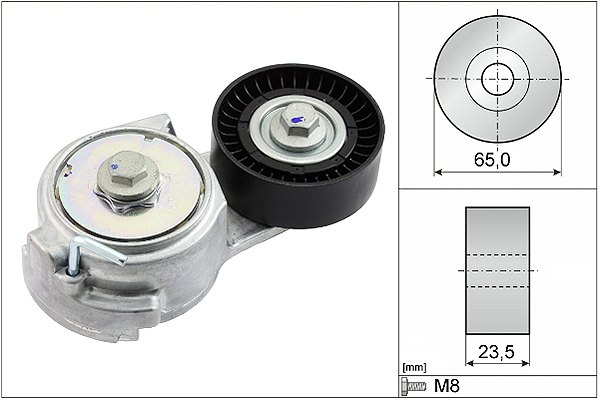 Tendeur, courroie trapézoïdale à nervures | INA