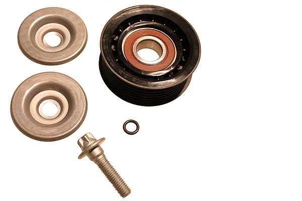 Poulie renvoi/transmission, courroie trapézoïdale à nervures | INA