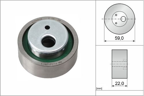 Image du produit pour Poulie-tendeur, courroie de distribution