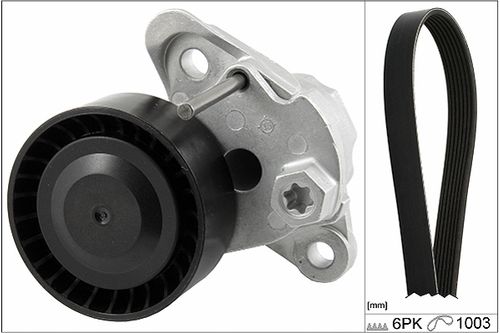 Image du produit pour Jeu de courroies trapézoïdales à nervures