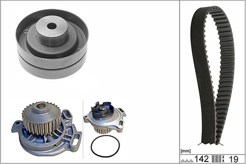 Image du produit pour Pompe à eau + kit de courroie de distribution