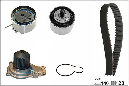 Image du produit pour Pompe à eau + kit de courroie de distribution