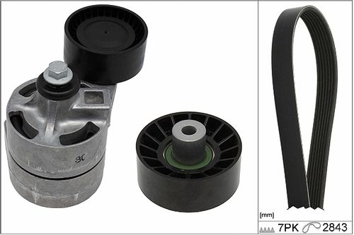 Image du produit pour Jeu de courroies trapézoïdales à nervures