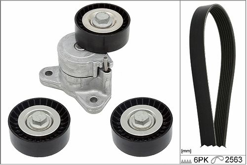 Image du produit pour Jeu de courroies trapézoïdales à nervures