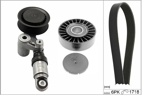 Image du produit pour Jeu de courroies trapézoïdales à nervures