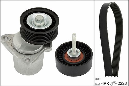 Image du produit pour Jeu de courroies trapézoïdales à nervures