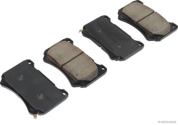 Jeu de 4 plaquettes de frein | HERTH+BUSS JAKOPARTS