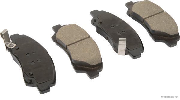 Jeu de 4 plaquettes de frein | HERTH+BUSS JAKOPARTS