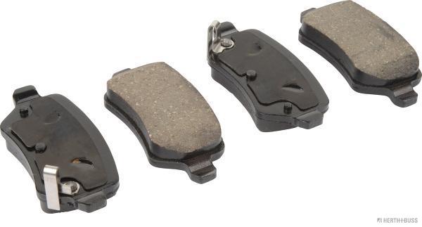 Jeu de 4 plaquettes de frein | HERTH+BUSS JAKOPARTS