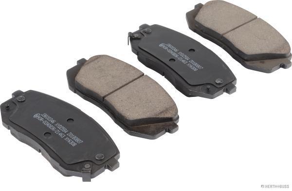 Kit de plaquettes de frein, frein à disque | HERTH+BUSS JAKOPARTS