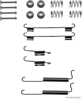 Kit d'accessoires, mâchoire de frein | HERTH+BUSS JAKOPARTS