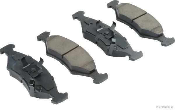 Jeu de 4 plaquettes de frein | HERTH+BUSS JAKOPARTS