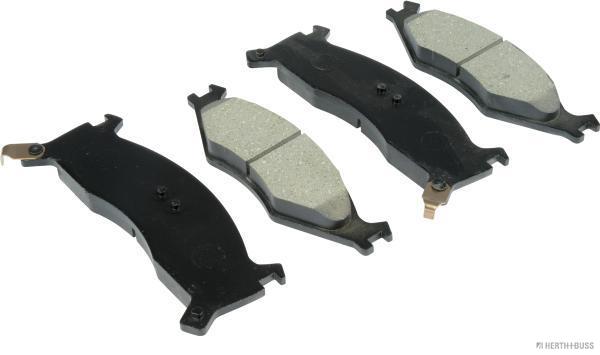 Jeu de 4 plaquettes de frein | HERTH+BUSS JAKOPARTS