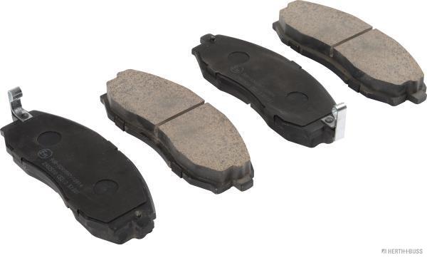 Jeu de 4 plaquettes de frein | HERTH+BUSS JAKOPARTS