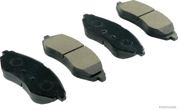 Jeu de 4 plaquettes de frein | HERTH+BUSS JAKOPARTS