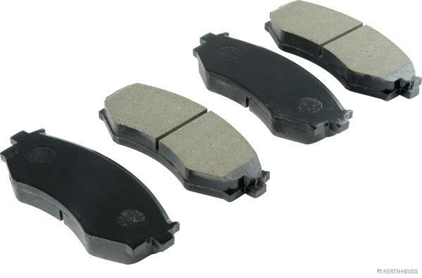 Jeu de 4 plaquettes de frein | HERTH+BUSS JAKOPARTS