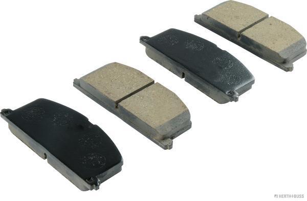 Jeu de 4 plaquettes de frein | HERTH+BUSS JAKOPARTS