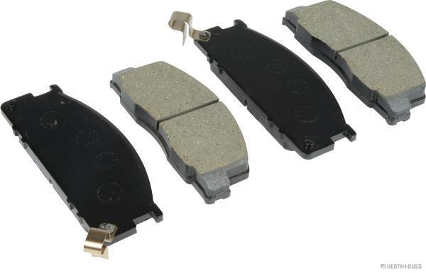 Jeu de 4 plaquettes de frein | HERTH+BUSS JAKOPARTS