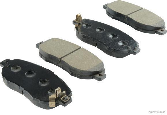 Jeu de 4 plaquettes de frein | HERTH+BUSS JAKOPARTS