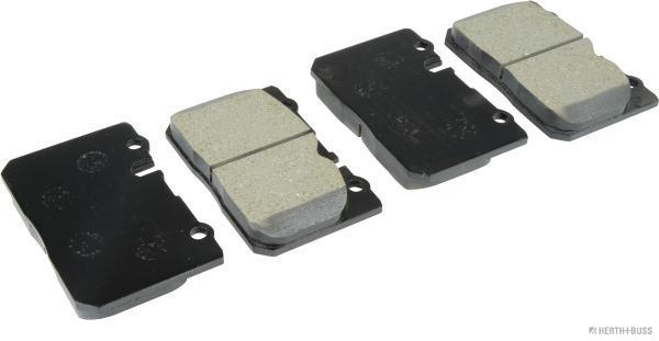 Jeu de 4 plaquettes de frein | HERTH+BUSS JAKOPARTS