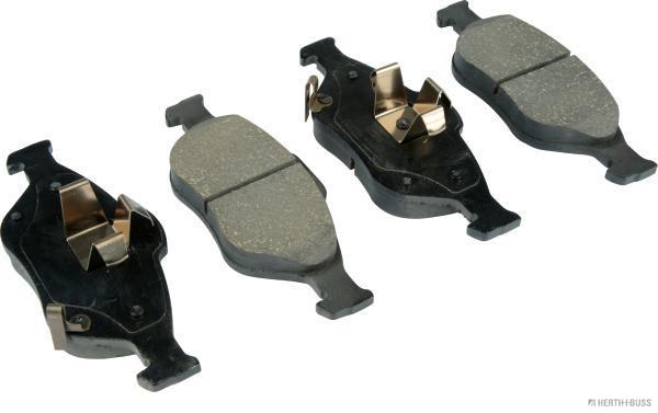Jeu de 4 plaquettes de frein | HERTH+BUSS JAKOPARTS