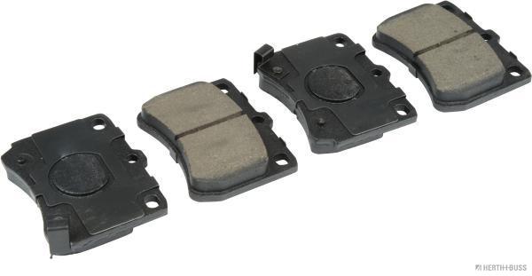 Jeu de 4 plaquettes de frein | HERTH+BUSS JAKOPARTS