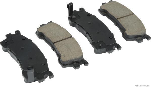 Jeu de 4 plaquettes de frein | HERTH+BUSS JAKOPARTS