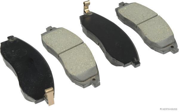 Jeu de 4 plaquettes de frein | HERTH+BUSS JAKOPARTS