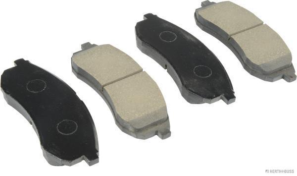 Jeu de 4 plaquettes de frein | HERTH+BUSS JAKOPARTS