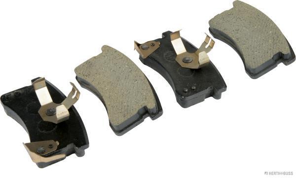 Jeu de 4 plaquettes de frein | HERTH+BUSS JAKOPARTS