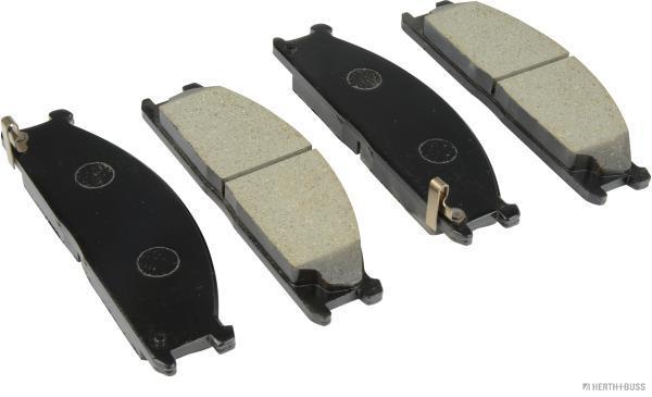 Jeu de 4 plaquettes de frein | HERTH+BUSS JAKOPARTS