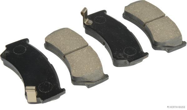 Jeu de 4 plaquettes de frein | HERTH+BUSS JAKOPARTS