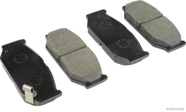 Jeu de 4 plaquettes de frein | HERTH+BUSS JAKOPARTS