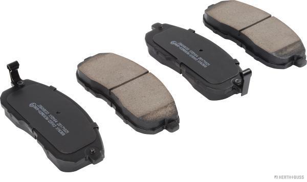 Jeu de 4 plaquettes de frein | HERTH+BUSS JAKOPARTS