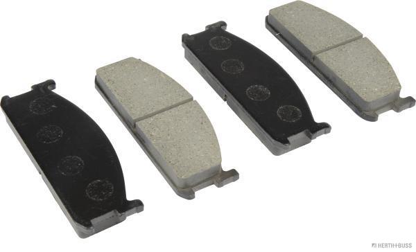 Jeu de 4 plaquettes de frein | HERTH+BUSS JAKOPARTS