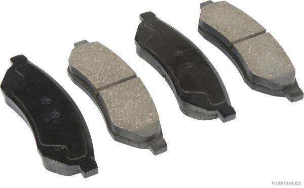 Jeu de 4 plaquettes de frein | HERTH+BUSS JAKOPARTS