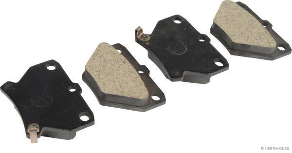 Jeu de 4 plaquettes de frein | HERTH+BUSS JAKOPARTS