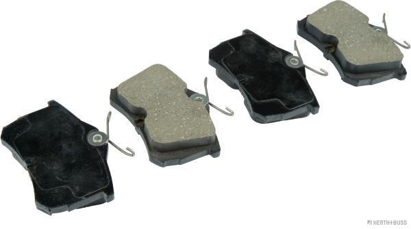 Jeu de 4 plaquettes de frein | HERTH+BUSS JAKOPARTS