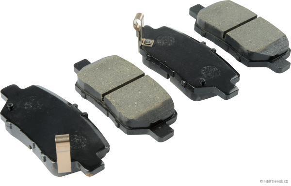 Jeu de 4 plaquettes de frein | HERTH+BUSS JAKOPARTS