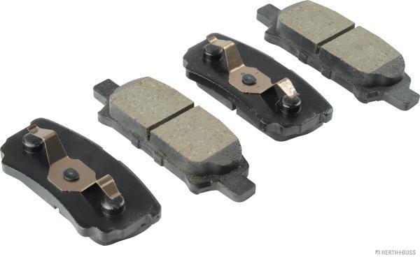 Jeu de 4 plaquettes de frein | HERTH+BUSS JAKOPARTS