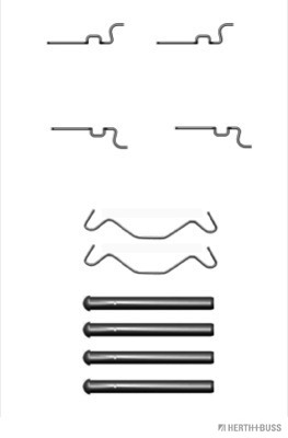 Kit d'accessoires, plaquette de frein à disque | HERTH+BUSS JAKOPARTS