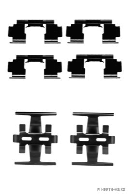 Kit d'accessoires, plaquette de frein à disque | HERTH+BUSS JAKOPARTS