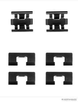 Kit d'accessoires, plaquette de frein à disque | HERTH+BUSS JAKOPARTS