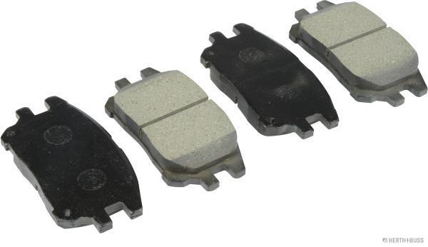 Jeu de 4 plaquettes de frein | HERTH+BUSS JAKOPARTS