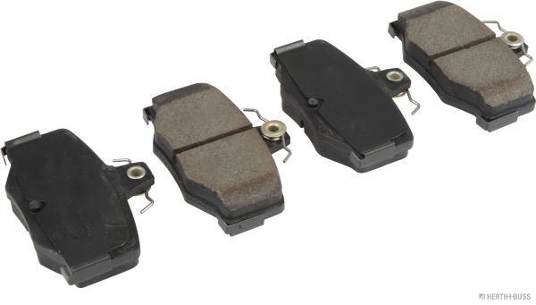 Jeu de 4 plaquettes de frein | HERTH+BUSS JAKOPARTS