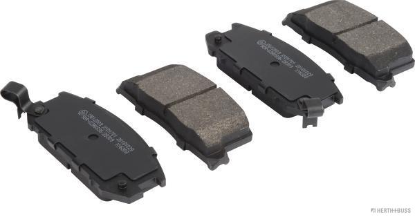 Jeu de 4 plaquettes de frein | HERTH+BUSS JAKOPARTS