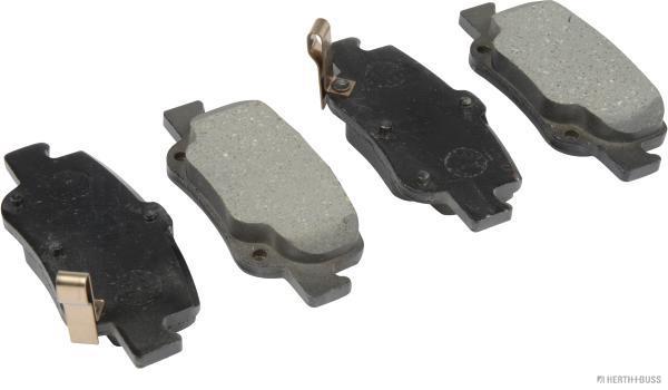Jeu de 4 plaquettes de frein | HERTH+BUSS JAKOPARTS